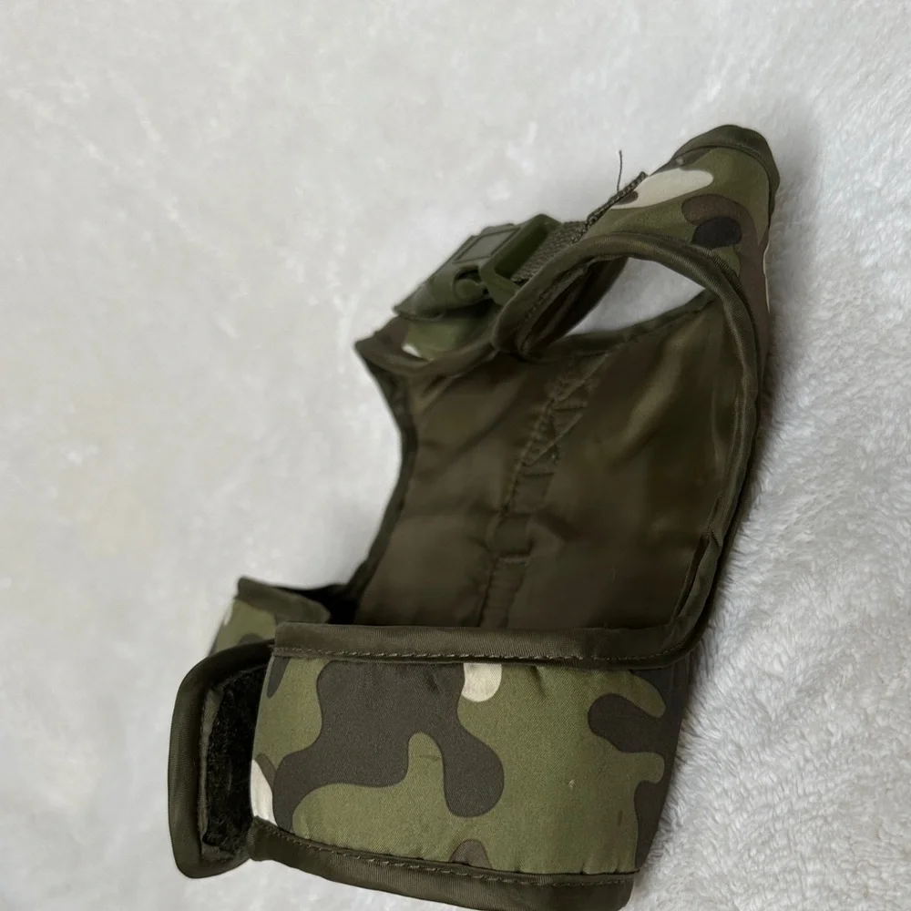 SimplyDog Camouflage Puppy or Small Dog Harness Size Medium EUC no sign of wear